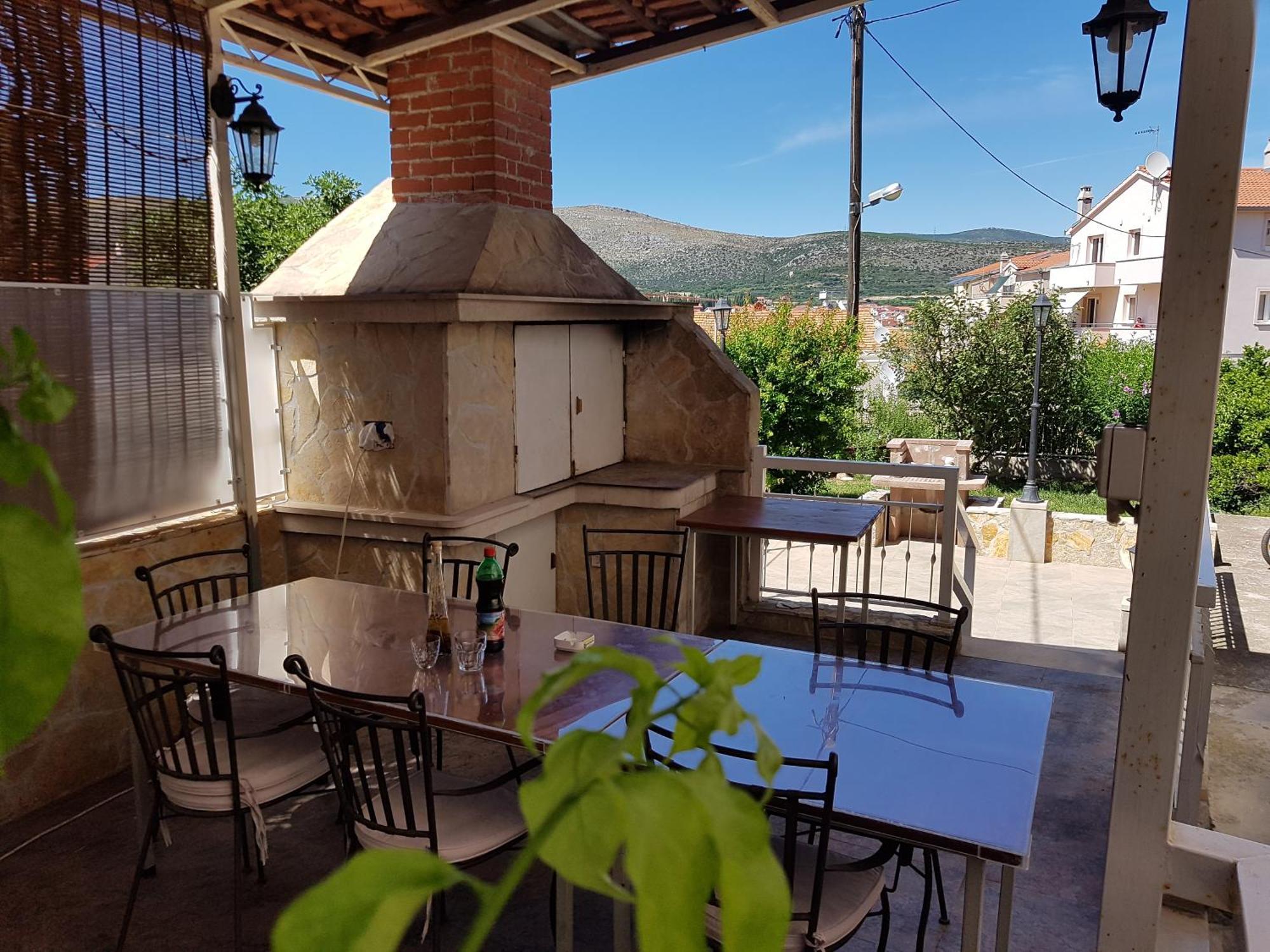 Mravak Apartments Trogir Eksteriør billede